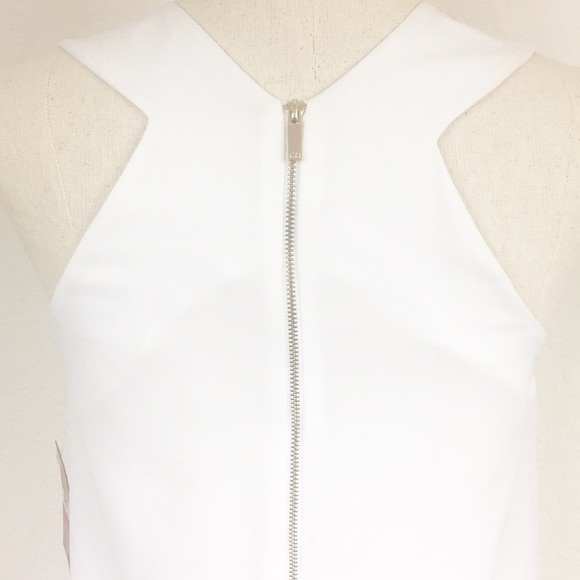 NWT Rachel Roy Winter White Dress w/ Pockets XS - Picture 6 of 8